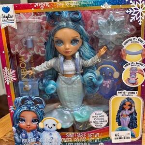 Rainbow Skyler Bradshaw Blue Doll